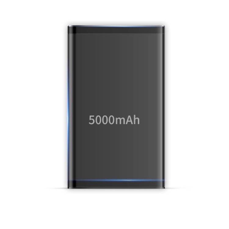 5000mAh Backup Battery Charger Fingerprint Case for Huawei Mate 20 Pro - Black-7