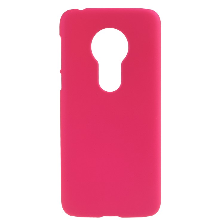 Caso Móvel De PC Duro Emborrachado Para Motorola Moto G7 Jogar - Rosa-1