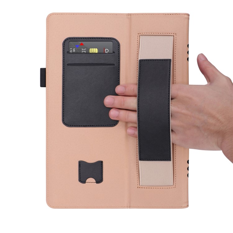 Card Holder Stand PU Leather Tablet Case for Lenovo Tab P10 TBX705F 10