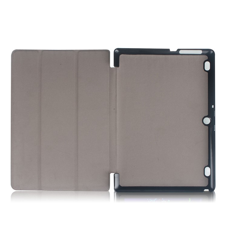 Tri-fold Stand Flip Leather Case for Lenovo Tab 2 A10-30 - Multiple Hearts-8