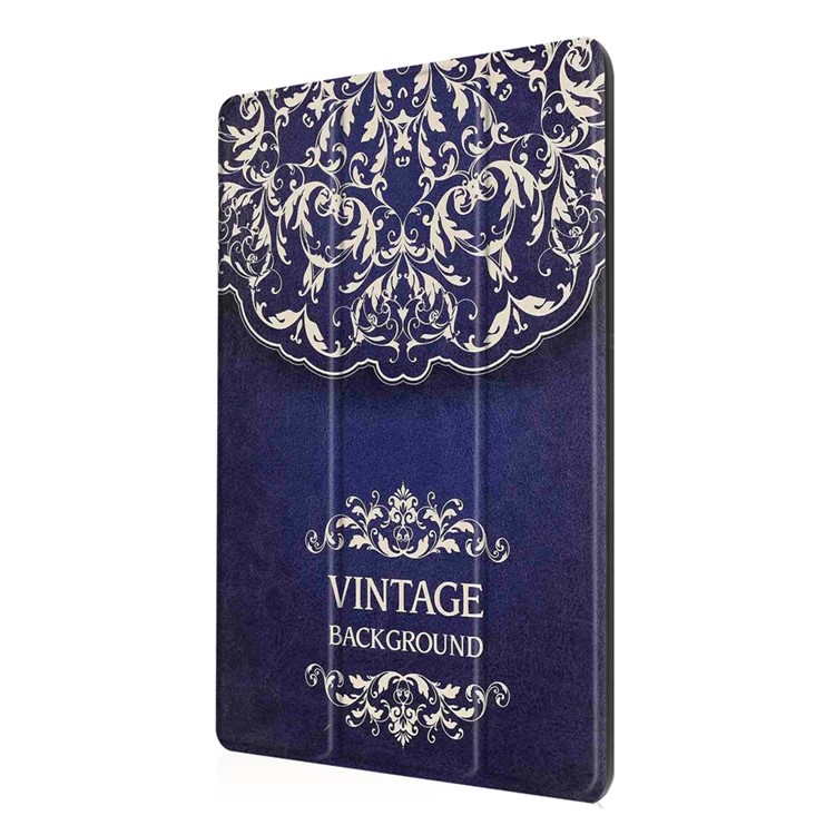 Tri-fold Stand Flip Leather Cover for Lenovo Tab 2 A10-30 - Mandala Flower-4