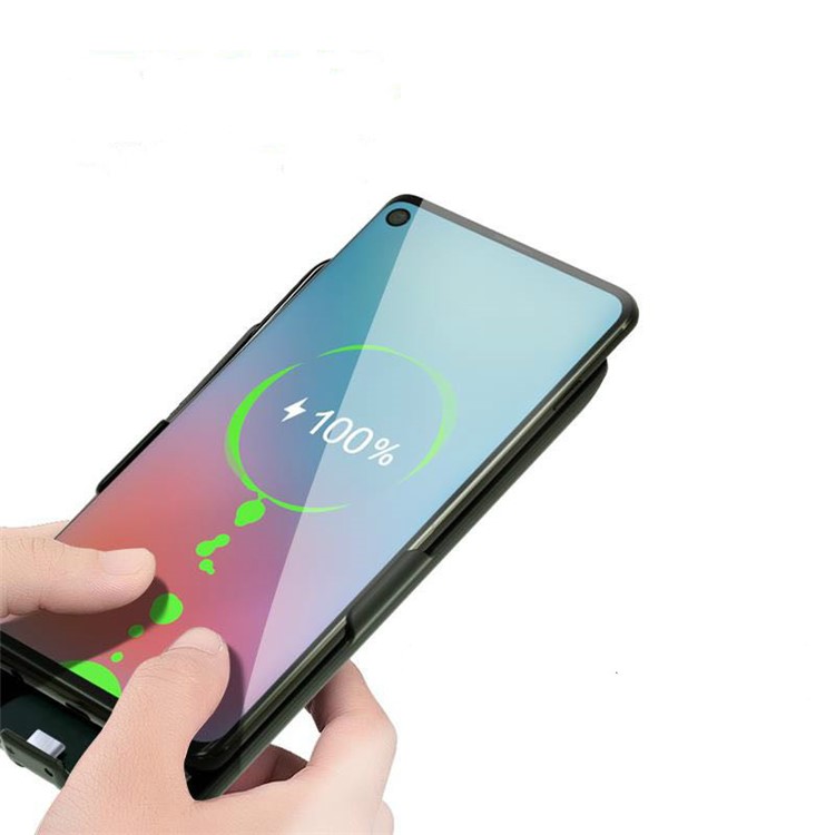 7000mAh Backup Battery Charger Case for Samsung Galaxy A8s - Black-3