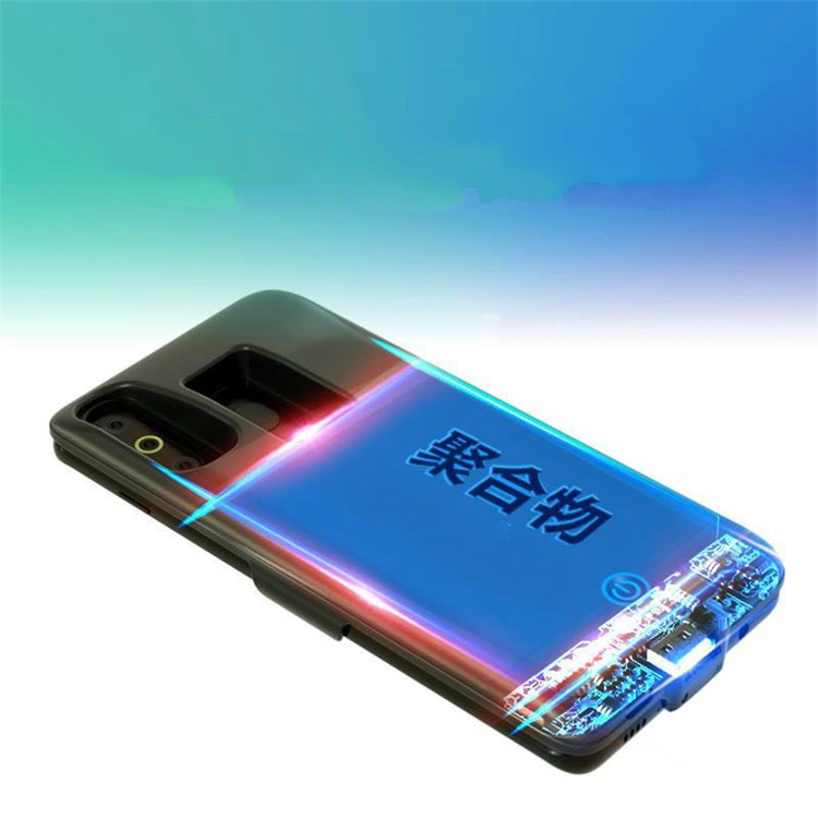 7000mAh Backup Battery Charger Case for Samsung Galaxy A8s - Black-6