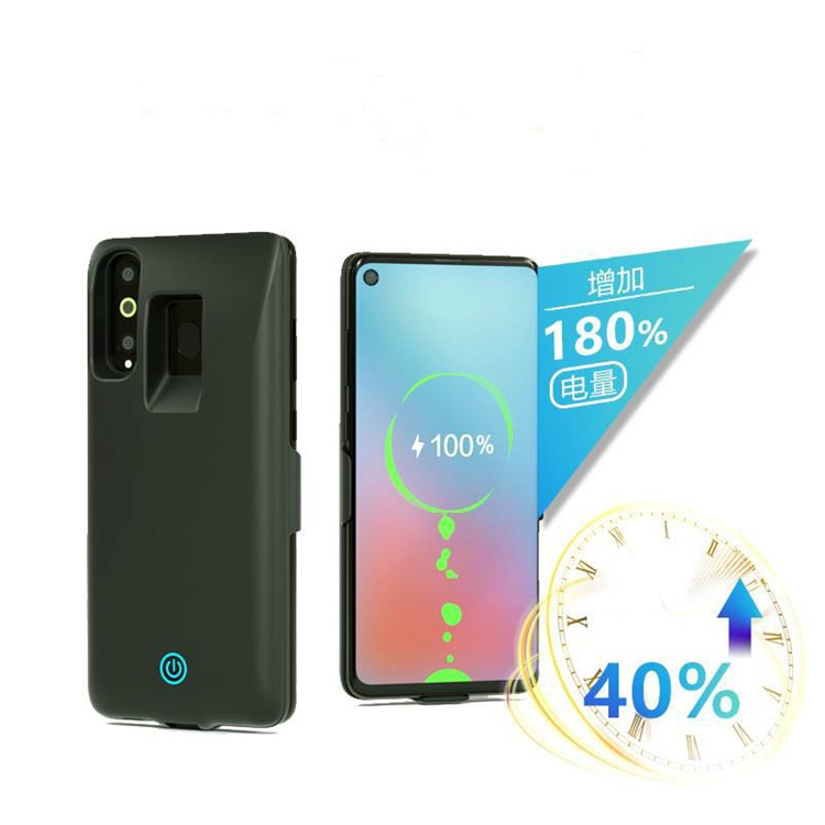 7000mAh Backup Battery Charger Case for Samsung Galaxy A8s - Black-9