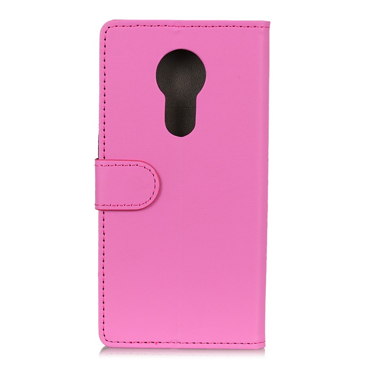 Wallet Leather Protection Case for Motorola Moto G7 Power - Rose-3