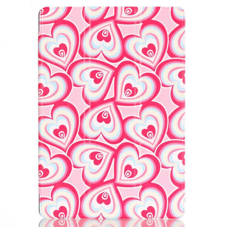 Smart Leather Stand Cover for Lenovo TAB 2 A10-30 X30 / TAB 2 A10-70 - Multiple Hearts-2