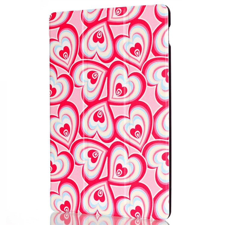Smart Leather Stand Cover for Lenovo TAB 2 A10-30 X30 / TAB 2 A10-70 - Multiple Hearts-4