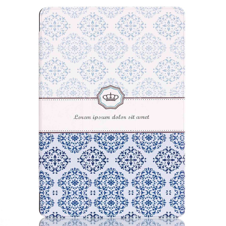 Smart Leather Stand Case for Lenovo TAB 2 A10-30 X30 / TAB 2 A10-70 - Retro Flower-2