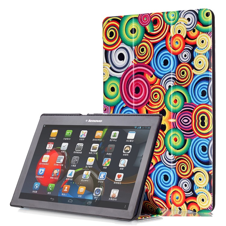 Smart Leather Stand Case for Lenovo TAB 2 A10-30 X30 / TAB 2 A10-70 - Appetite Candy-1
