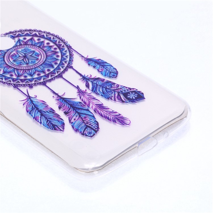Pattern Printing Soft TPU Mobile Phone Shell for Motorola Moto G7 Power (US Version) - Dream Catcher-5