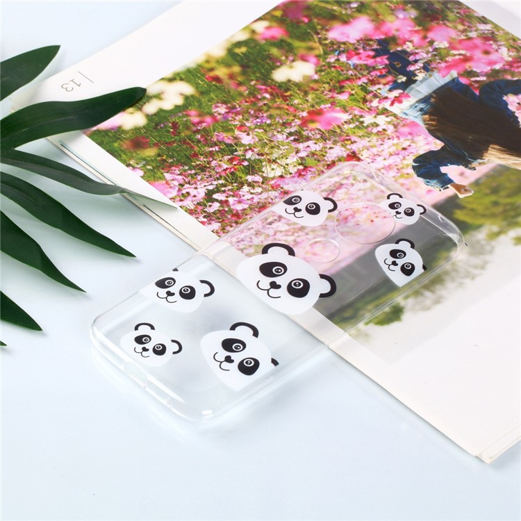Pattern Printing TPU Case for Motorola Moto G7 Play (US Version) - Panda Pattern-4
