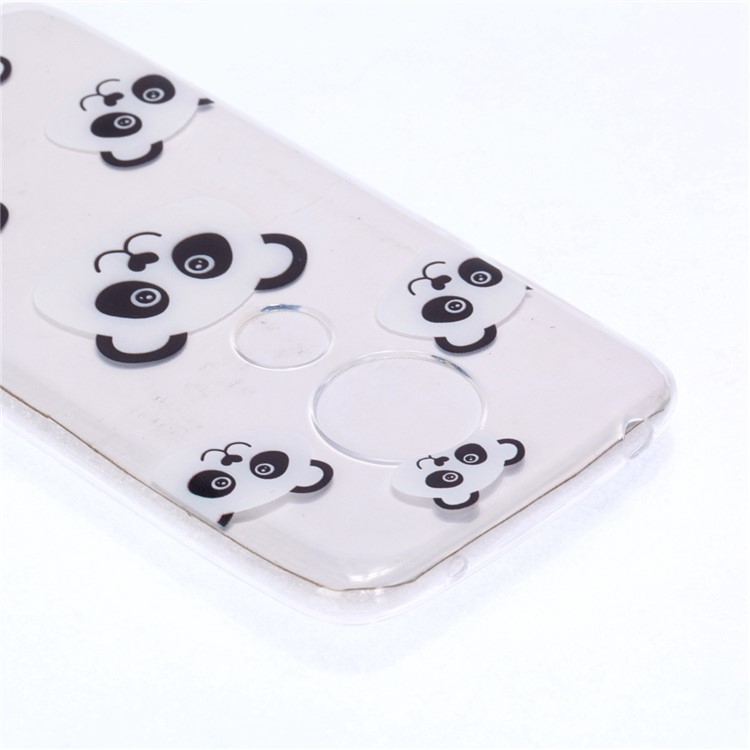 Pattern Printing TPU Case for Motorola Moto G7 Play (US Version) - Panda Pattern-6