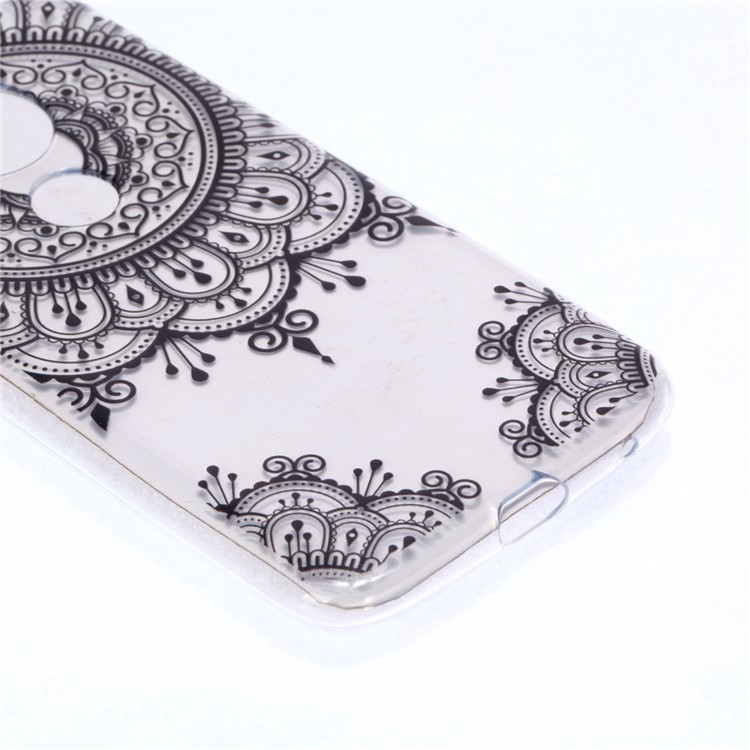 Pattern Printing TPU Case for Motorola Moto G7 Play (US Version) - Mandala Flowers-5