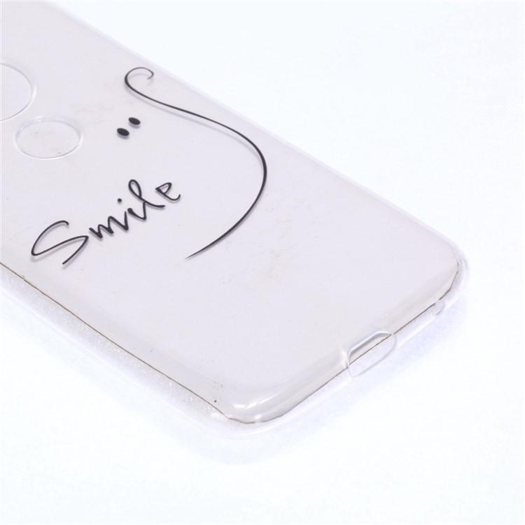 Pattern Printing TPU Case for Motorola Moto G7 Play (US Version) - SMILE Pattern-5