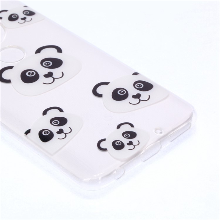 Pattern Printing Soft TPU Protector Cover for Motorola Moto G7/G7 Plus - Panda-2
