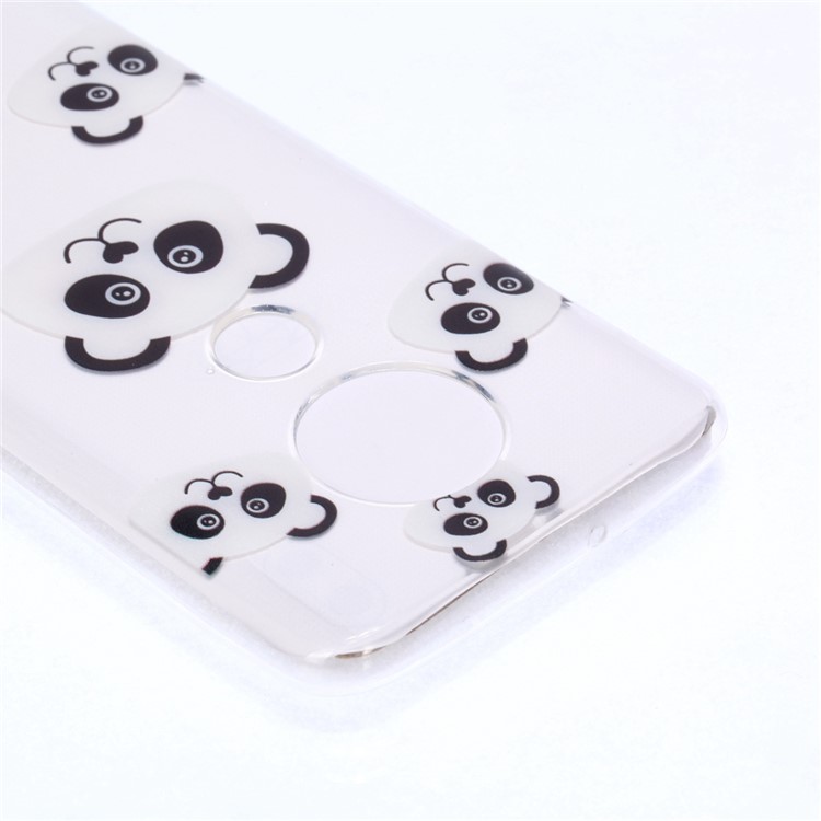 Pattern Printing Soft TPU Protector Cover for Motorola Moto G7/G7 Plus - Panda-5