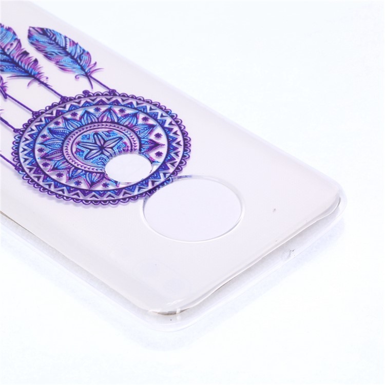 Pattern Printing Soft TPU Protector Cover for Motorola Moto G7/G7 Plus - Dream Catcher-2