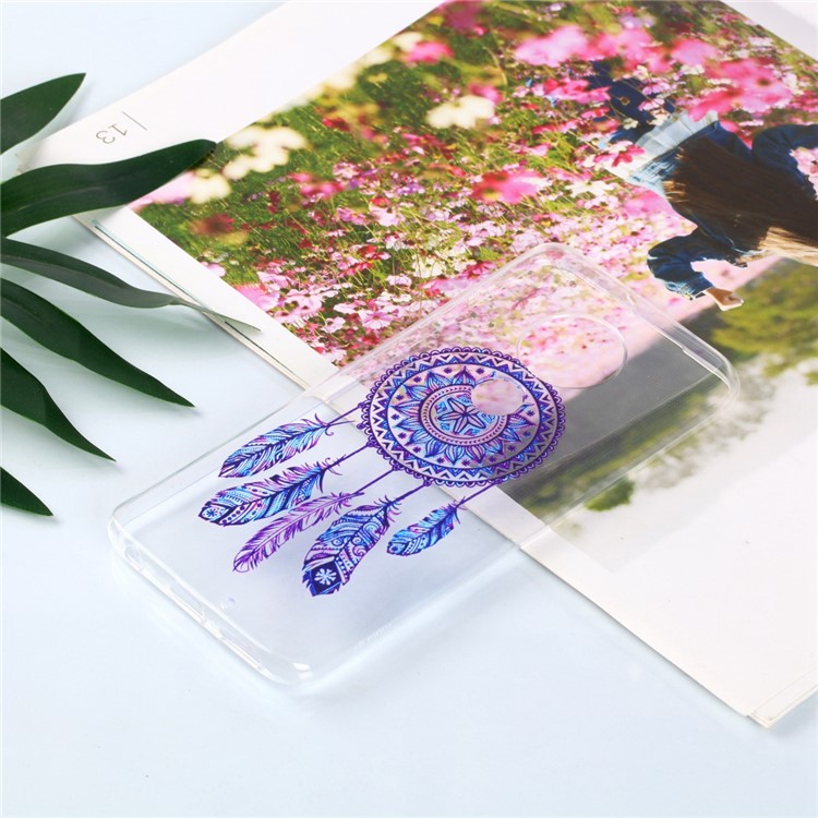 Pattern Printing Soft TPU Protector Cover for Motorola Moto G7/G7 Plus - Dream Catcher-4