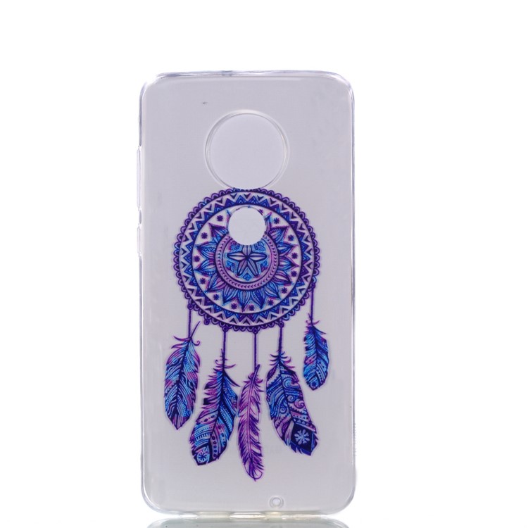 Pattern Printing Soft TPU Protector Cover for Motorola Moto G7/G7 Plus - Dream Catcher-5