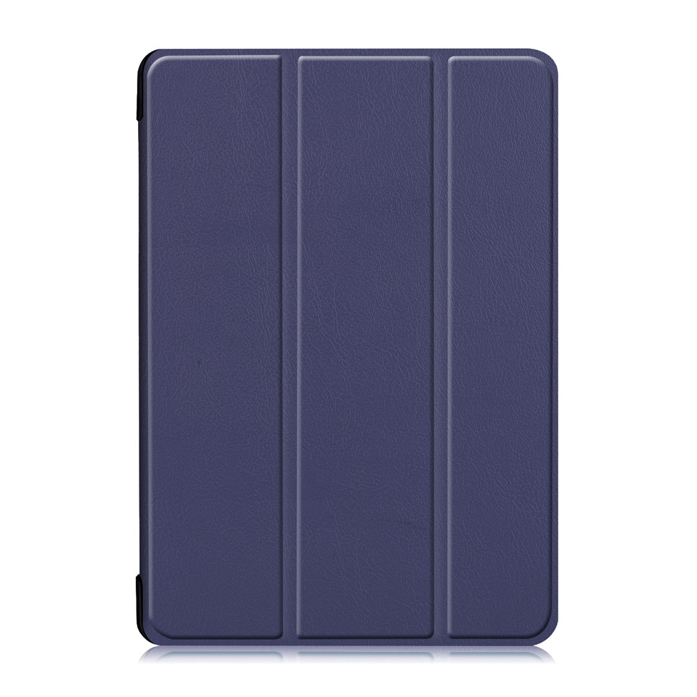 Tri-fold Stand Leather Case for Lenovo Tab M10 TB-X605F TB-X505F - Dark Blue-2