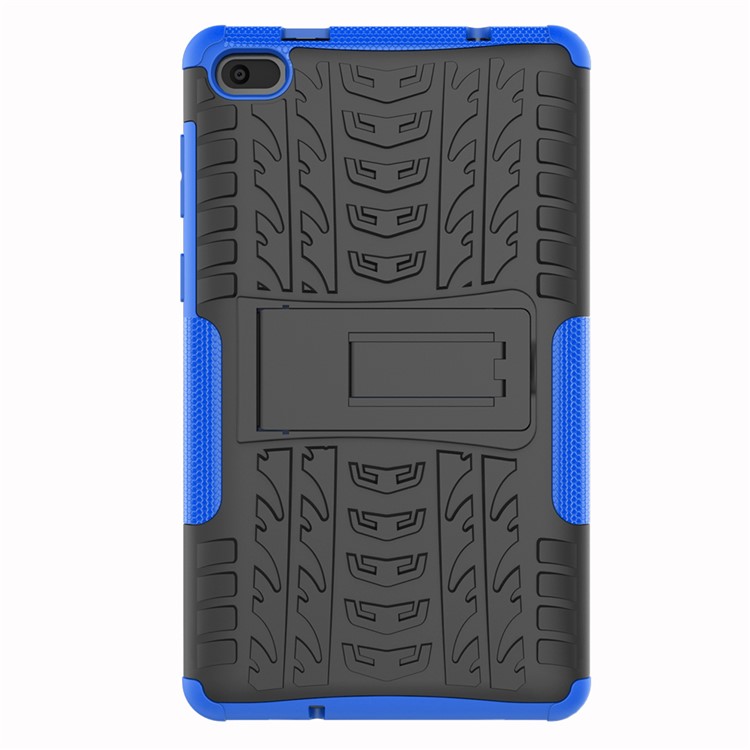 Cool Tyre PC + TPU Hybrid Case with Kickstand for Lenovo Tab E7 7.0 7104F - Blue-2