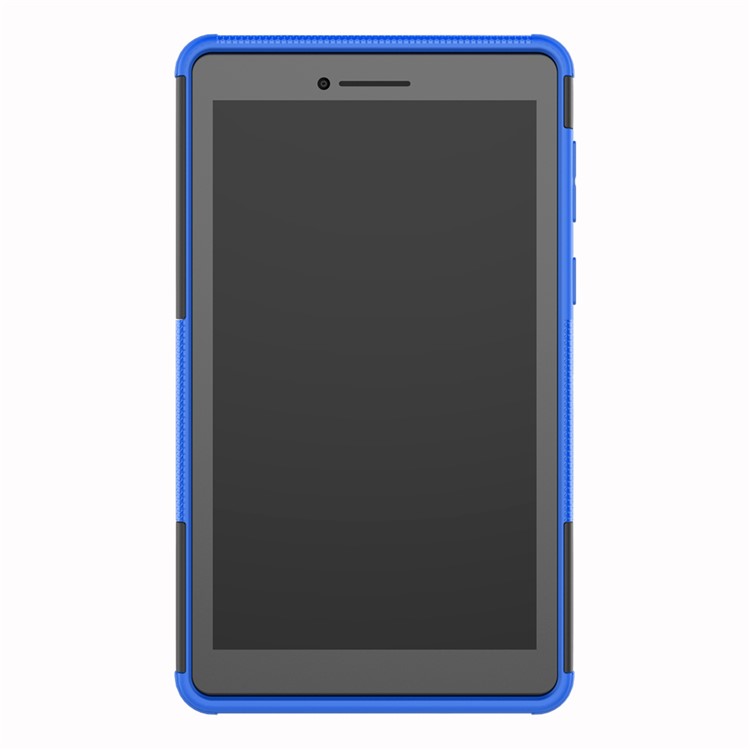 Cool Tyre PC + TPU Hybrid Case with Kickstand for Lenovo Tab E7 7.0 7104F - Blue-3