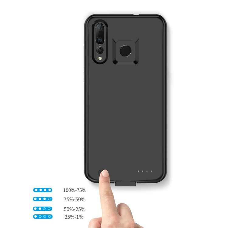 6500mAh External Battery Backup Charger Case for Huawei nova 4 - Black-3
