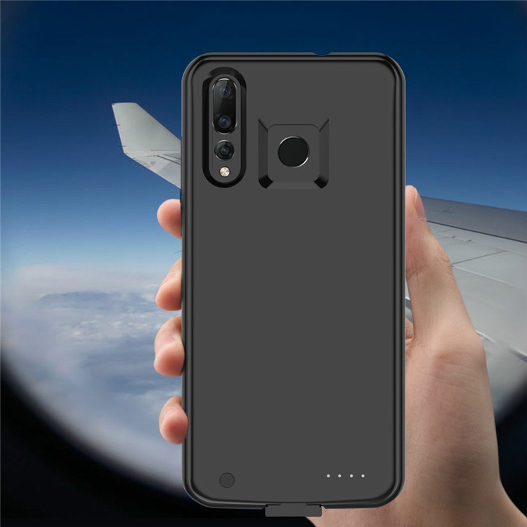 6500mAh External Battery Backup Charger Case for Huawei nova 4 - Black-4