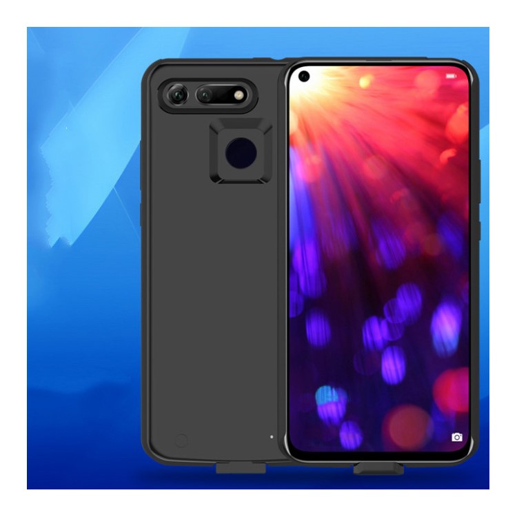 6500mAh External Battery Backup Charger Case for Huawei Honor View 20 / Honor V20 (China) - Black-11