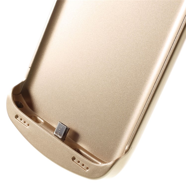 4200mAh External Battery Charger Case for Samsung Galaxy S7 G930 with Kickstand - Gold-9