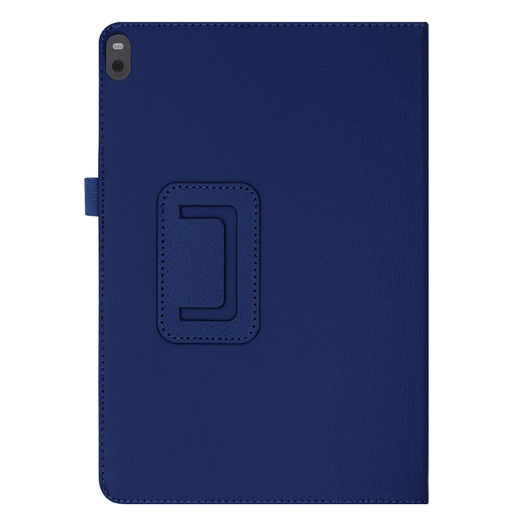 For Lenovo Tab P10 10.1-inch Litchi Texture Leather Stand Protection Case - Dark Blue-8