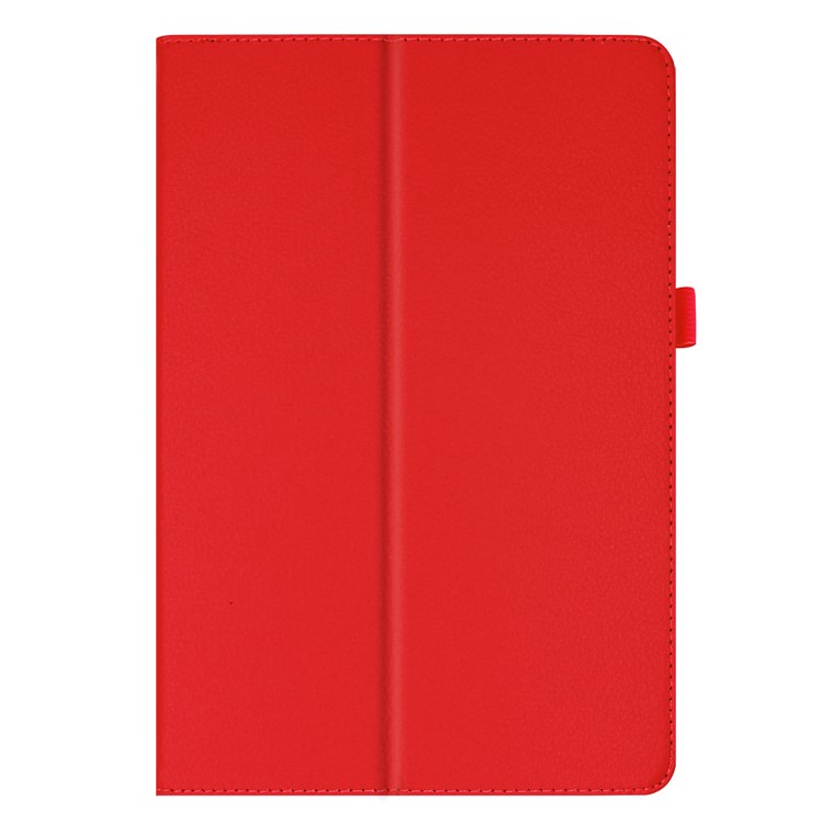 For Lenovo Tab P10 10.1-inch Litchi Texture Leather Stand Protection Case - Red-7