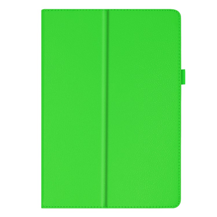 Para Lenovo Tab E10 10.1 Pulgadas Funda Protectora De Soporte De Cuero De Textura Litchi - Verde-8
