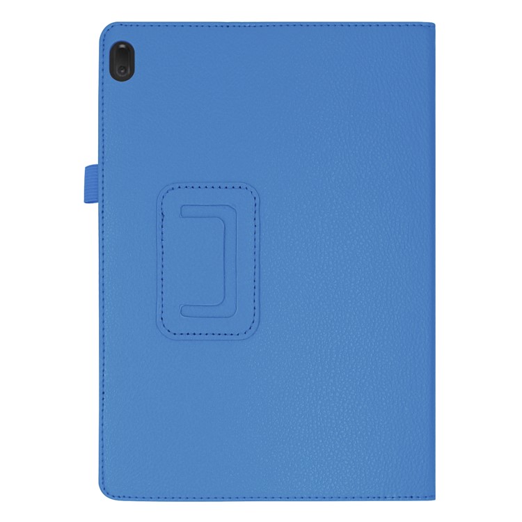 For Lenovo Tab E10 10.1 inch Litchi Texture Leather Stand Protective Case - Baby Blue-7