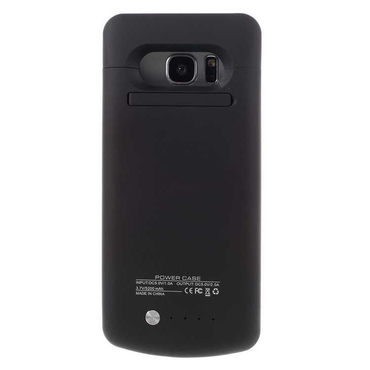 5200mAh External Battery Charger Case for Samsung Galaxy S7 edge G935 with Kickstand - Black-2