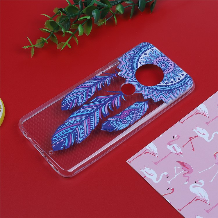 Pattern Printing Soft TPU Back Case for Motorola Moto G7/G7 Plus - Dream Catcher-4