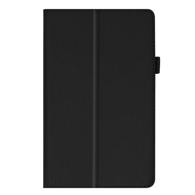 Litchi Texture Leather Stand Protective Case for Lenovo Tab E8 - Black-7