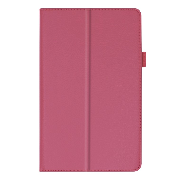 Litchi Texture Leather Stand Protective Case for Lenovo Tab E8 - Rose-7
