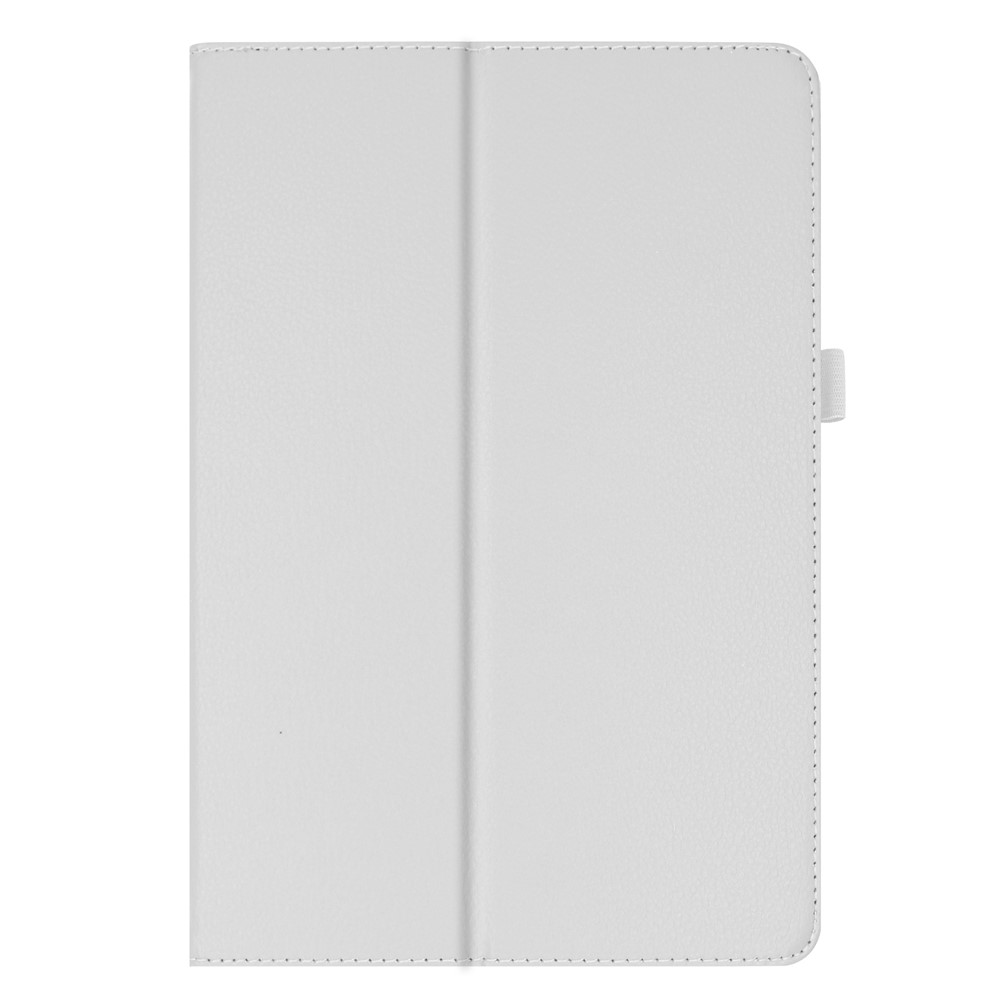Litchi Texture Leather Stand Protective Case for Lenovo Tab M10 TB-X605F - White-7