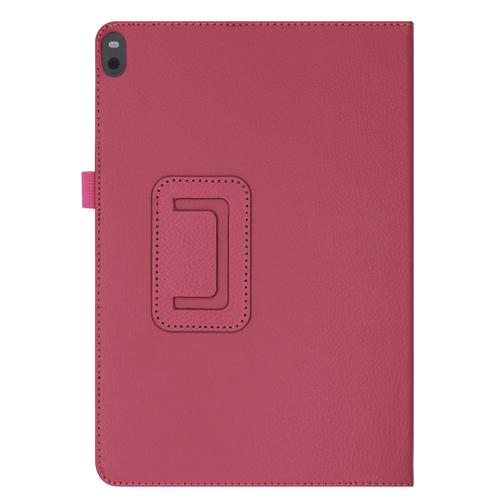 Custodia Protettiva In Pelle Con Texture Litchi Per Scheda Lenovo M10 TB-X605F - Rosa-8