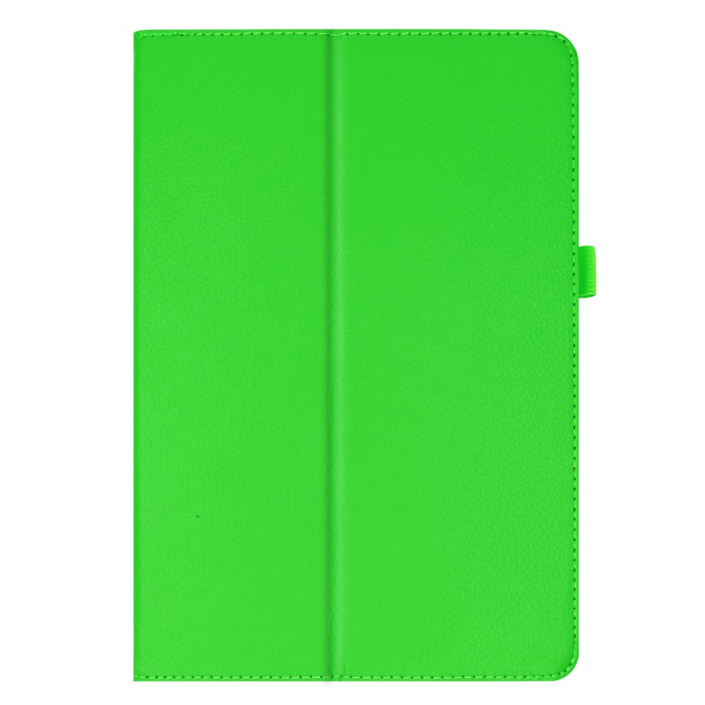 Litchi Texture Leather Stand Protective Case for Lenovo Tab M10 TB-X605F - Green-7