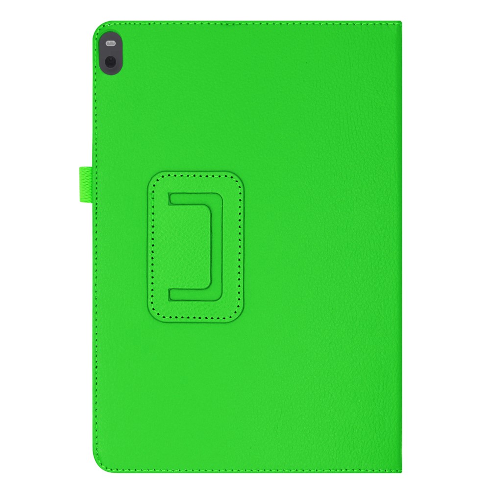 Litchi Texture Leather Stand Protective Case for Lenovo Tab M10 TB-X605F - Green-8