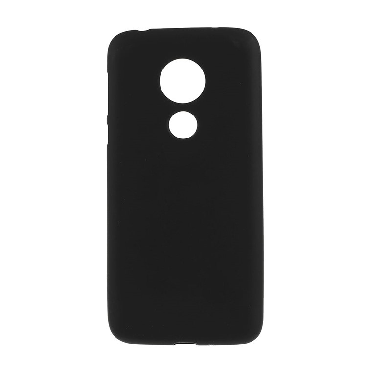 Double-sided Matte TPU Cell Phone Case for Motorola Moto G7 Power (EU Version) - Black-1