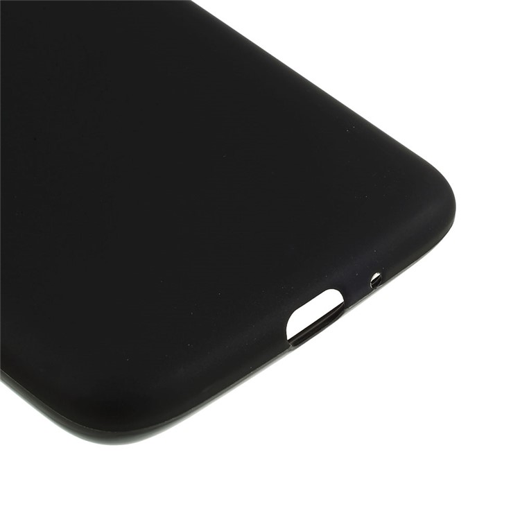 Double-sided Matte TPU Cell Phone Case for Motorola Moto G7 Power (EU Version) - Black-5