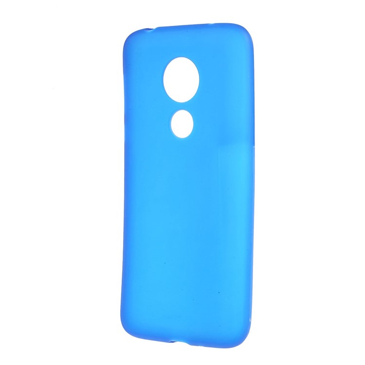 Double-sided Matte TPU Cell Phone Case for Motorola Moto G7 Power (EU Version) - Blue-2