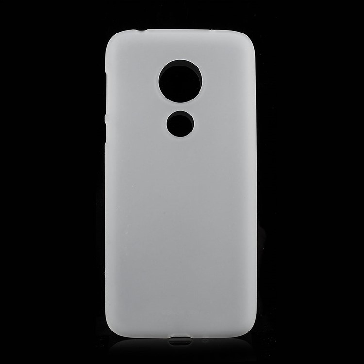 Double-sided Matte TPU Cell Phone Case for Motorola Moto G7 Power (EU Version) - White-1