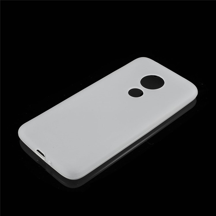 Double-sided Matte TPU Cell Phone Case for Motorola Moto G7 Power (EU Version) - White-2