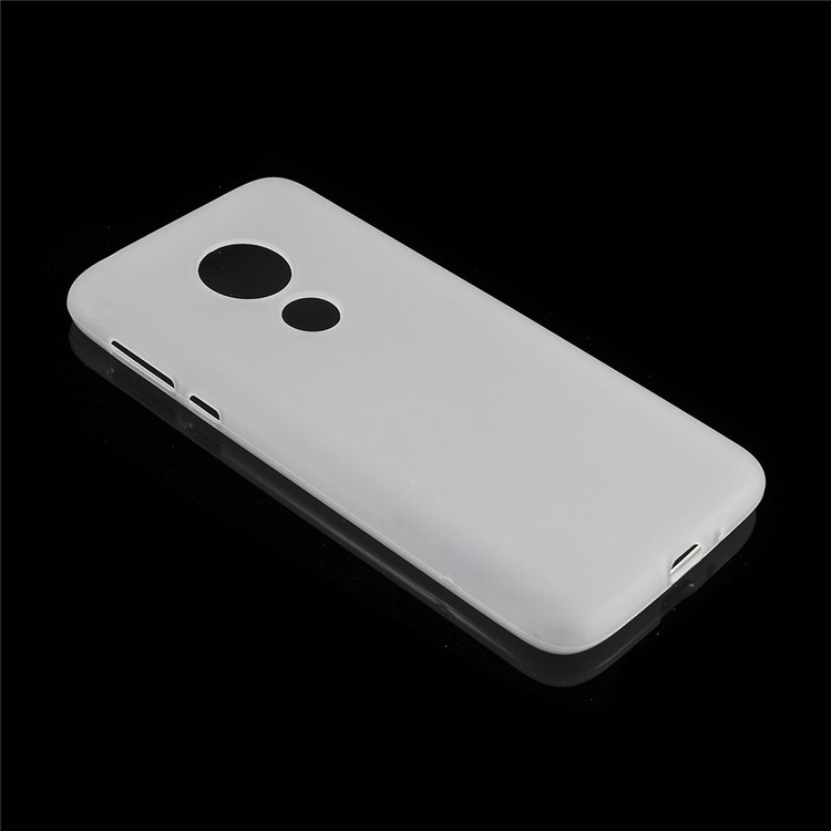 Double-sided Matte TPU Cell Phone Case for Motorola Moto G7 Power (EU Version) - White-4