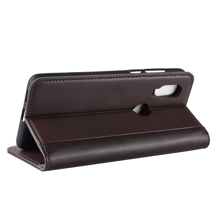Custodia Protettiva Per Custodia In Pelle Crosta Per Motorola P40 - Marrone-7