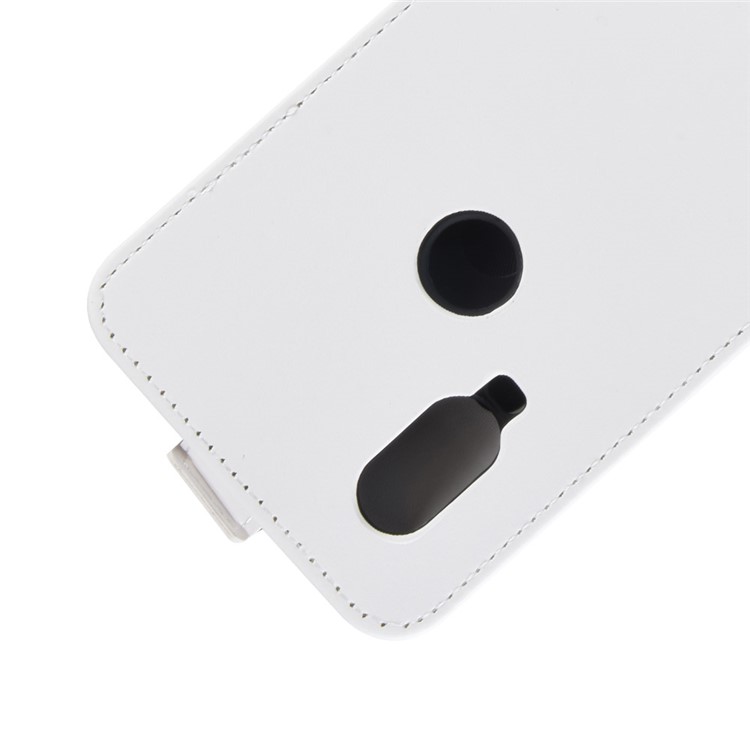 Crazy Horse Vertical Flip Leather Protection Case for Motorola P40 - White-2